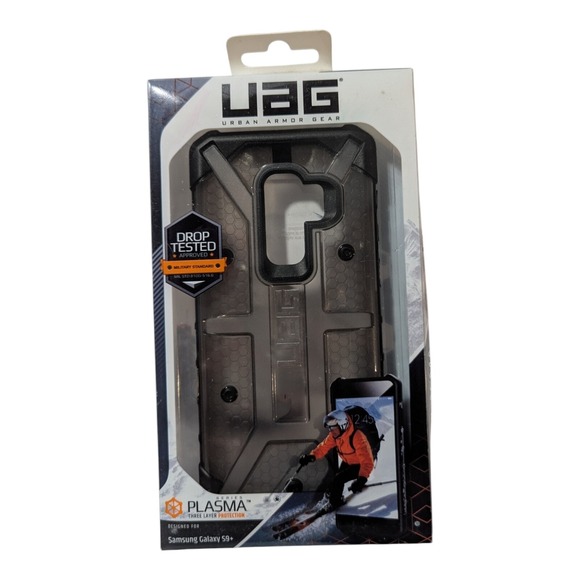 F7.‎ UAG Urban Armor Gear Plasma Case For Samsung Galaxy S9+ Color-Smoke - Picture 1 of 2